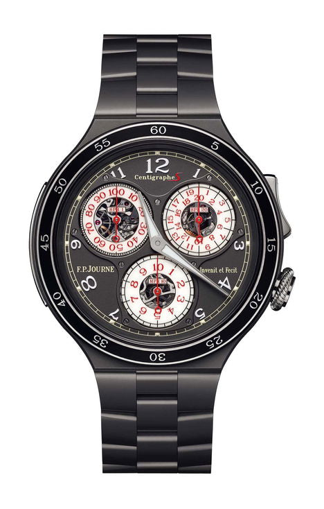 F.P.Journe lineSport Centigraphe Titane 44mm Gray Dial Titanium Bracelet - WATCHXNYC