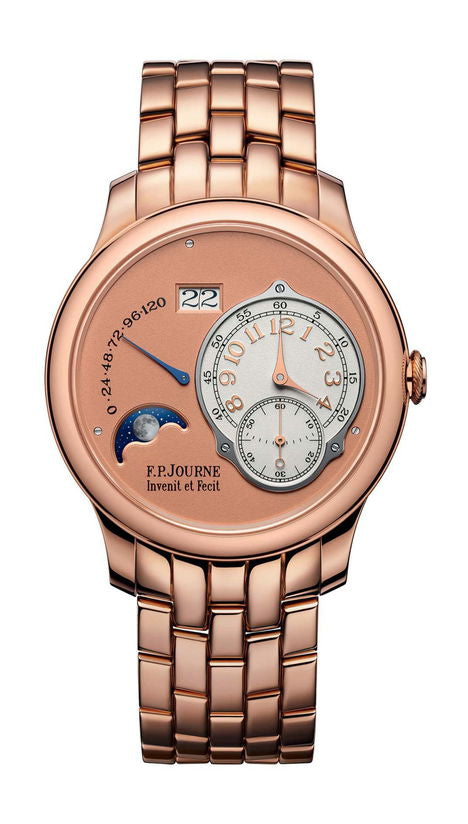 F.P.Journe Lune 42mm Gold Dial 6N Gold Bracelet - WATCHXNYC
