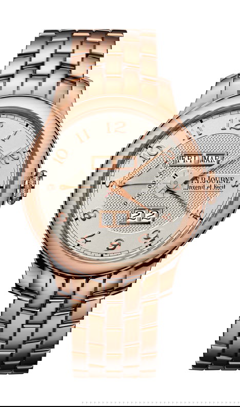 F.P.Journe Quantième Perpétuel 40mm Silver Dial 6N Gold Bracelet - WATCHXNYC