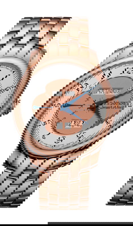 F.P.Journe Quantième Perpétuel Gold Dial 40mm Silver Dial 6N Gold Bracelet - WATCHXNYC