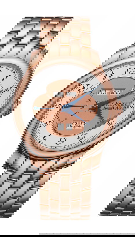 F.P.Journe Quantième Perpétuel Gold Dial 42mm Silver Dial 6N Gold Bracelet - WATCHXNYC