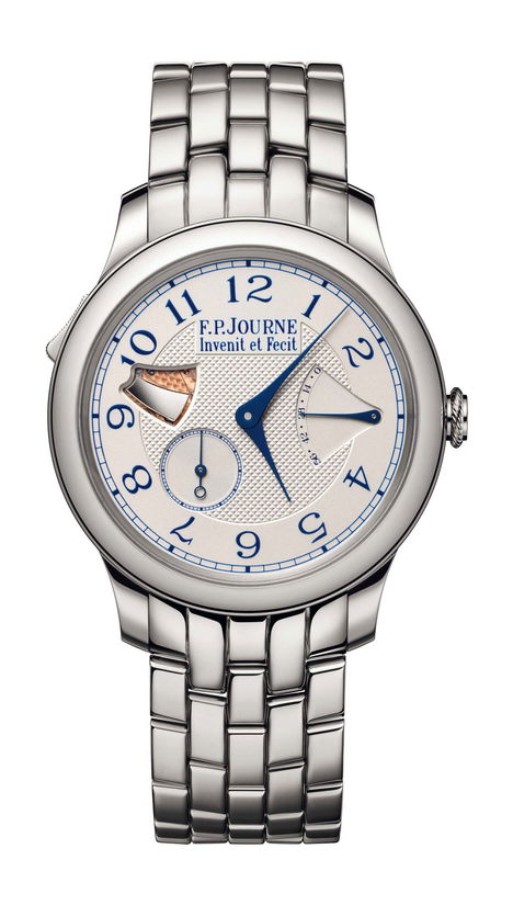 F.P.Journe Répétition Souveraine 40mm Silver Dial Stainless Steel Bracelet - WATCHXNYC