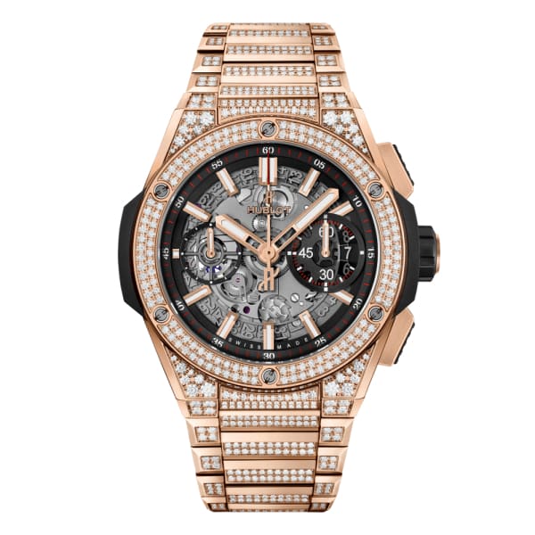 Hublot Big Bang Unico Integrated King Gold Pavé 42mm 451.OX.1180.OX.3704