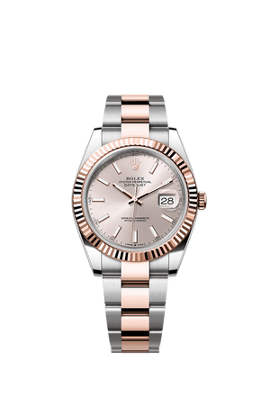 Rolex Datejust 41mm Sundust Dial Oystersteel & Everose Gold m126331-0009