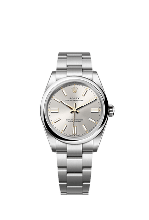 Rolex Oyster Perpetual 41mm Silver Dial Oystersteel 134300