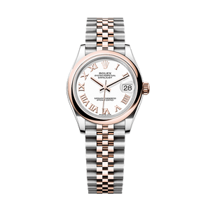 Rolex Datejust 31mm White Dial Oystersteel & Everose Gold 278241-0002