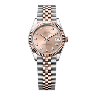 Rolex Datejust 31mm Rosé Diamond Dial Oystersteel & Everose Gold 278271-0024