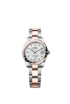 Rolex Datejust 31mm White Diamonds Dial Oystersteel & Everose Gold 278341RBR