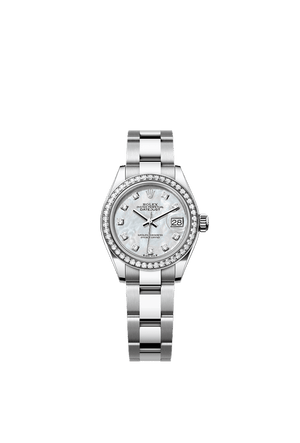 Rolex Lady-Datejust 28mm White Diamonds Dial Oystersteel & White Gold 279384RBR
