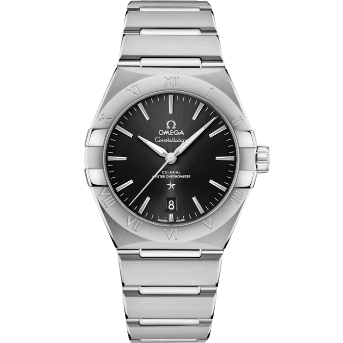 Omega Constellation 39 mm Black Dial Steel 131.10.39.20.01.001 - WATCHXNYC
