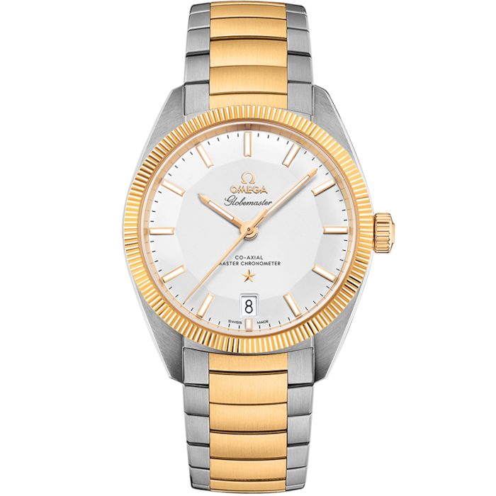 Omega Constellation 39mm Silver Dial Steel Yellow Gold 130.20.39.21.02.001 - WATCHXNYC