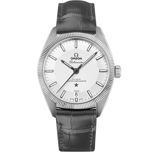 Omega Constellation 39mm Silver Dial Steel 130.33.39.21.02.001