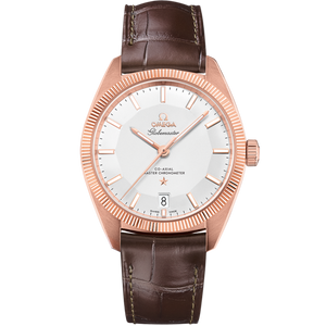 Omega Constellation 39mm Silver Dial Sedna Gold 130.53.39.21.02.001