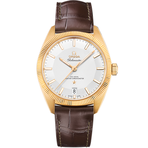 Omega Constellation 39mm Silver Dial Yellow Gold 130.53.39.21.02.002