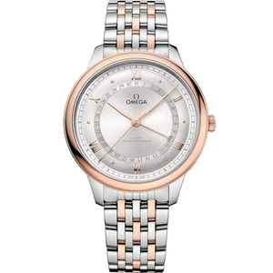 OMEGA De Ville Prestige 42mm Silver dial Steel‑Sedna gold bracelet 434.20.42.22.02.001