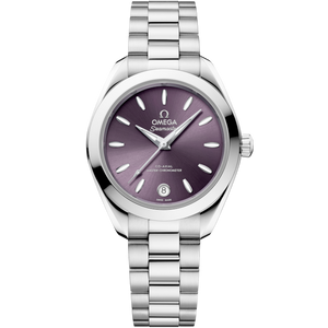 Omega Seamaster Aqua Terra 30mm Lavender Dial Steel 220.10.30.20.10.002