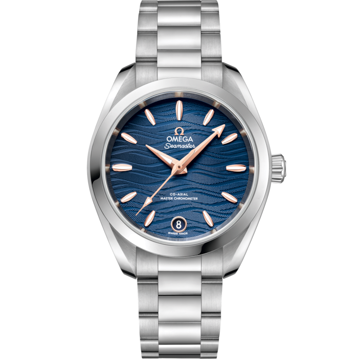 Omega Seamaster Aqua Terra 34mm Blue Dial Steel 220.10.34.20.03.001 - WATCHXNYC