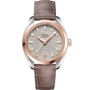 Omega Seamaster Aqua Terra 34mm Grey Dial Steel & Sedna Gold 220.23.34.20.06.001