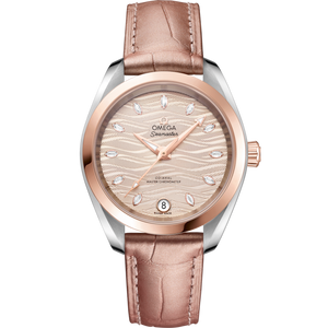 Omega Seamaster Aqua Terra 34mm Grey Dial Steel & Sedna Gold 220.23.34.20.59.001