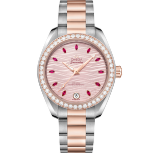 Omega Seamaster Aqua Terra 34mm Pink Dial Steel & Sedna Gold 220.25.34.20.60.001