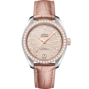 Omega Seamaster Aqua Terra 34mm Grey Dial Steel & Sedna Gold 220.28.34.20.59.001