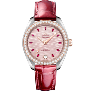 Omega Seamaster Aqua Terra 34mm Pink Dial Steel & Sedna Gold 220.28.34.20.60.001