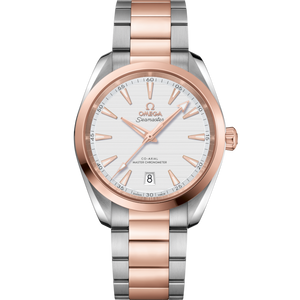 Omega Seamaster Aqua Terra 38mm Silver Dial Steel & Sedna Gold 220.20.38.20.02.001