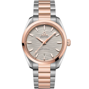 Omega Seamaster Aqua Terra 38mm Grey Dial Steel & Sedna Gold 220.20.38.20.06.001