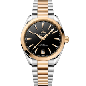 Omega Seamaster Aqua Terra 41mm Black Dial Steel & Moonshine Gold 220.20.41.21.01.001