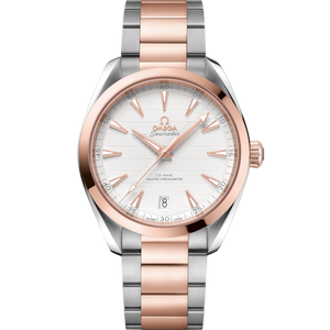 Omega Seamaster Aqua Terra 41mm Silver Dial Steel & Sedna Gold 220.20.41.21.02.001