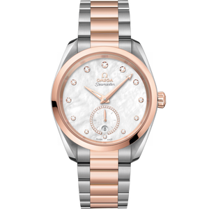 Omega Seamaster Aqua Terra 38mm White Dial Steel & Sedna Gold 220.20.38.20.55.002