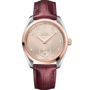 Omega Seamaster Aqua Terra 38mm Linen Dial Steel & Sedna Gold 220.23.38.20.59.001