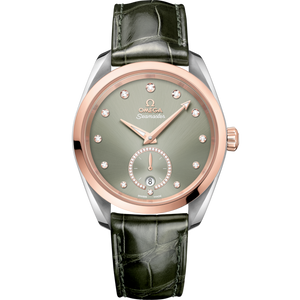 Omega Seamaster Aqua Terra 38mm Green Dial Steel & Sedna Gold 220.23.38.20.60.001