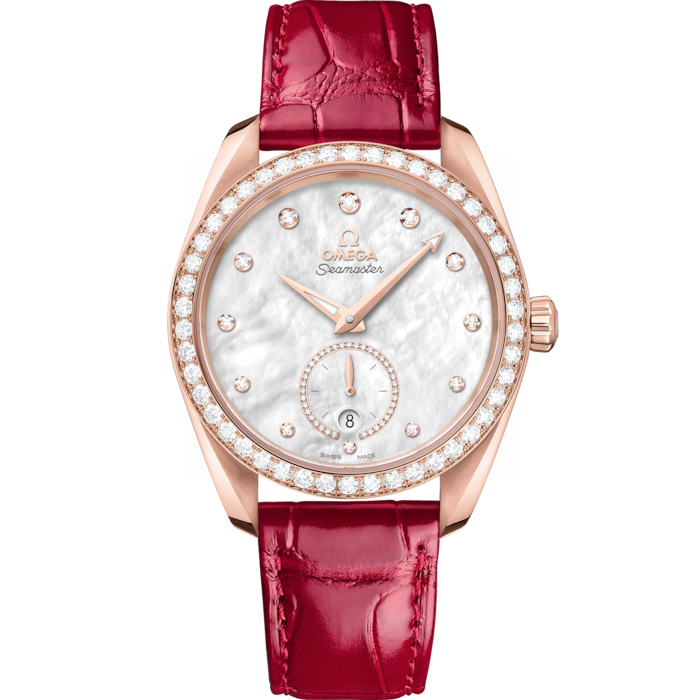 Omega Seamaster Aqua Terra 38mm White Dial Steel & Sedna Gold 220.58.38.20.55.002 - WATCHXNYC