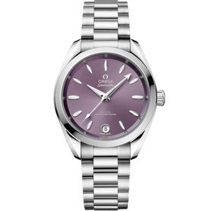 Omega Seamaster Aqua Terra 34mm Lavender Dial Steel 220.10.34.20.10.002