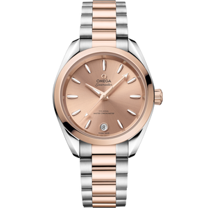 Omega Seamaster Aqua Terra Shades 34mm Pink Dial Steel & Sedna Gold 220.20.34.20.10.001