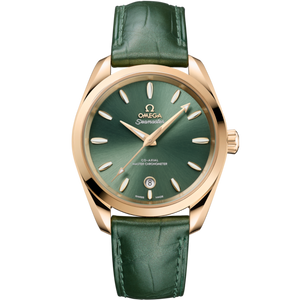 Omega Seamaster Aqua Terra Shades 38mm Bay Green Dial Moonshine Gold 220.53.38.20.10.001
