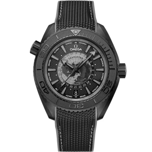 OMEGA Seamaster Planet Ocean 600M 45.5mm Black Dial Ceramic Rubber strap 215.92.46.22.01.007