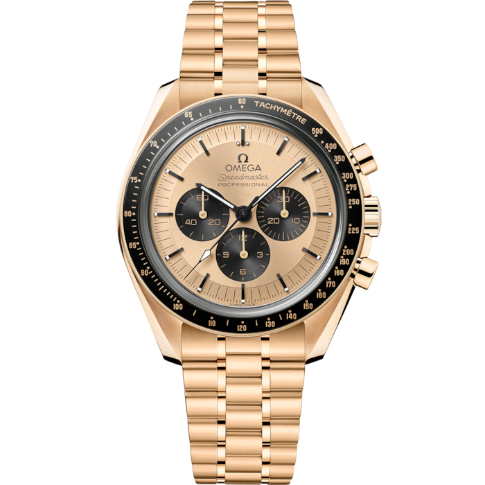 Omega Speedmaster 42mm Yellow Dial Moonshine™ Gold 310.60.42.50.99.002