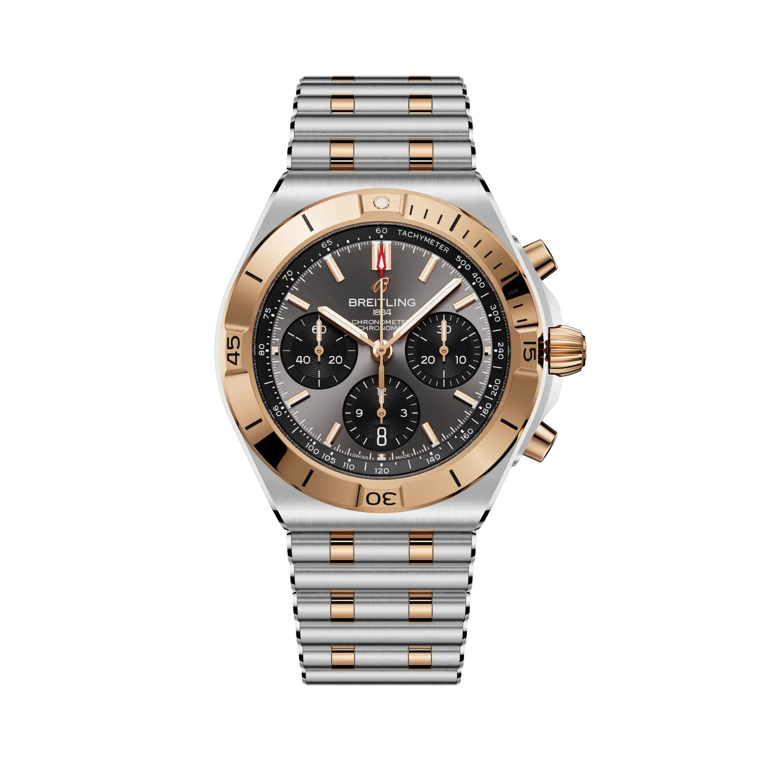 Breitling Chronomat B01 Chronograph 42mm Stainless steel &amp; 18k red gold Bracelet