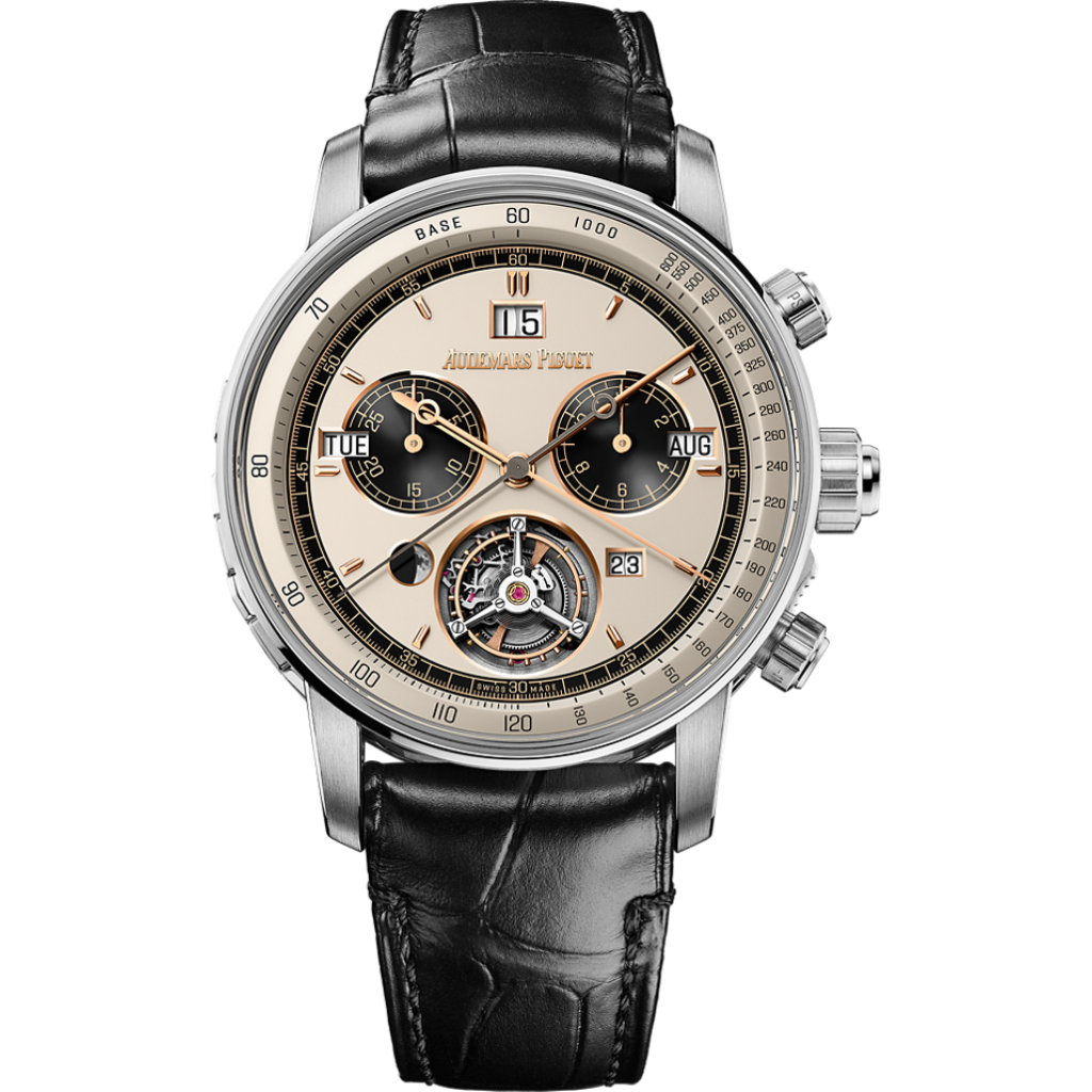 Audemars Piguet Code 11.59 by Audemars Piguet Ultra-Complication Universelle (RD#4) 42 mm Beige  Dial 18-Carat White Gold   Strap 26398BC.OO.D002CR.04 - WATCHXNYC