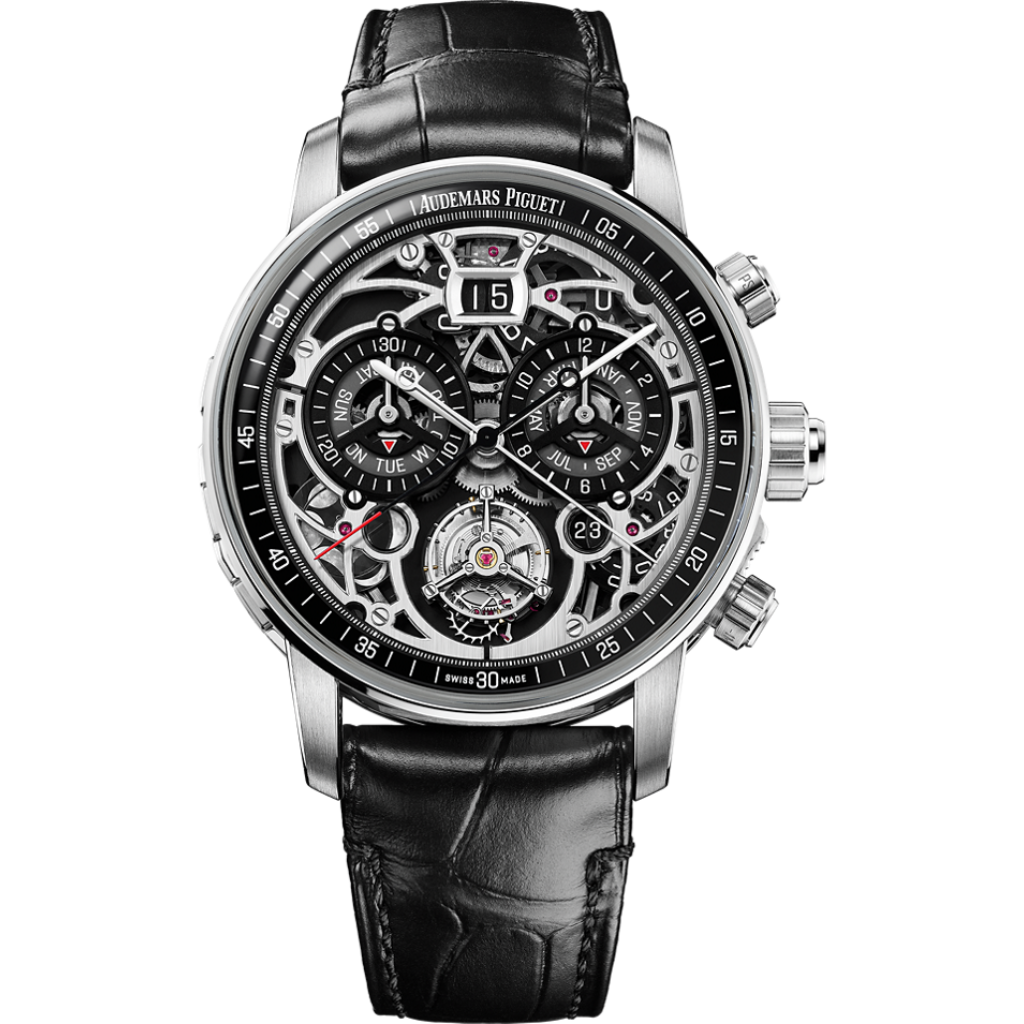 Audemars Piguet Code 11.59 by Audemars Piguet Ultra-Complication Universelle (RD#4) 42 mm Black Dial 18-Carat White Gold   Strap 26398BC.OO.D002CR.02 - WATCHXNYC