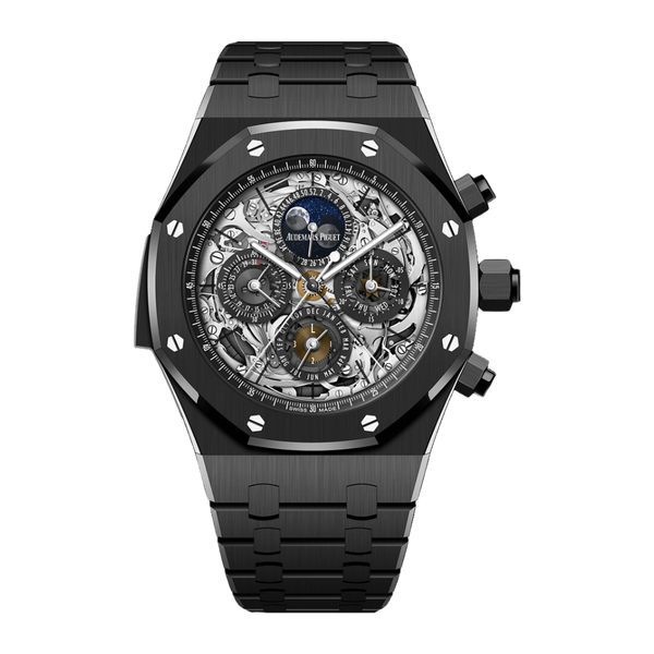 Audemars Piguet Royal Oak Grande Complication 44 mm White Dial Black C