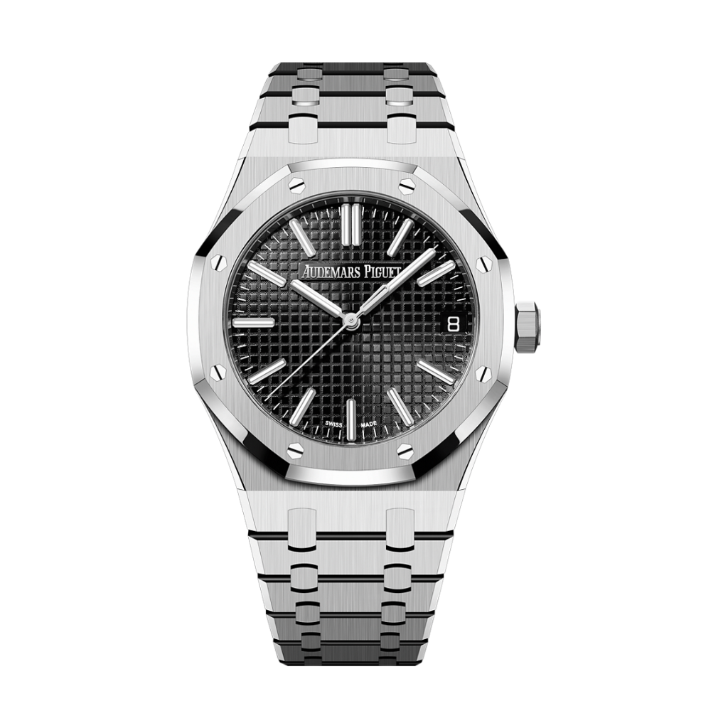 Audemars Piguet Royal Oak Selfwinding 41 mm Black  Dial Stainless Steel Bracelet 15510ST.OO.1320ST.07 - WATCHXNYC