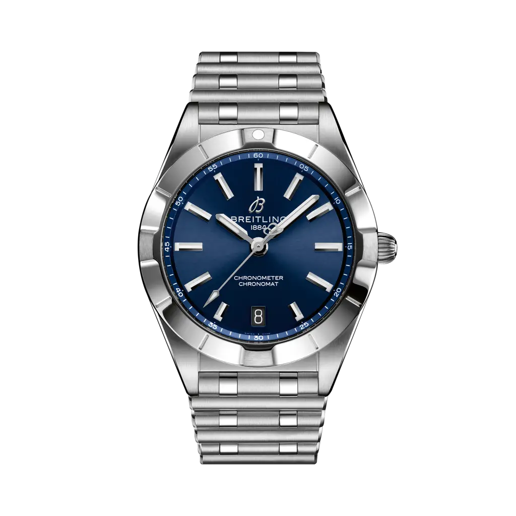 Breitling Chronomat 32 32 mm Blue Dial Stainless Steel Bracelet A77310101C1A1 - WATCHXNYC