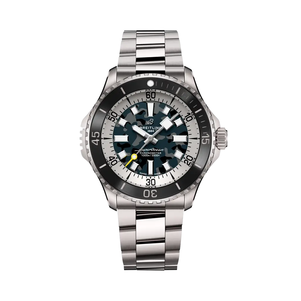 Breitling Superocean Automatic 46 Super Diver 46 mm Black Dial Titanium Bracelet E10379351B1E1 - WATCHXNYC