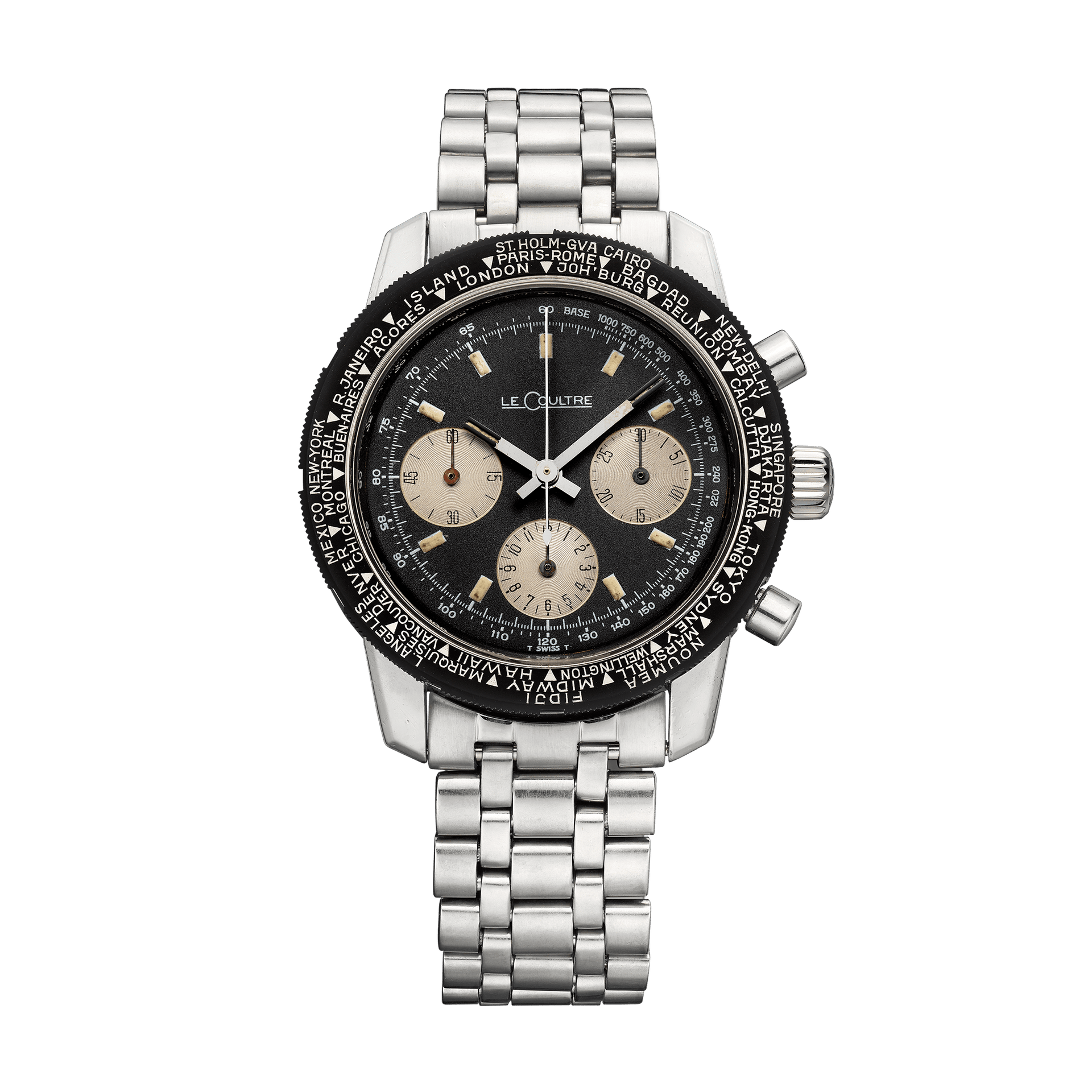 時計 Jun56 Jaeger-LeCoultre THE COLLECTIBLES Deep Sea 40 mm Black Dial Stainless