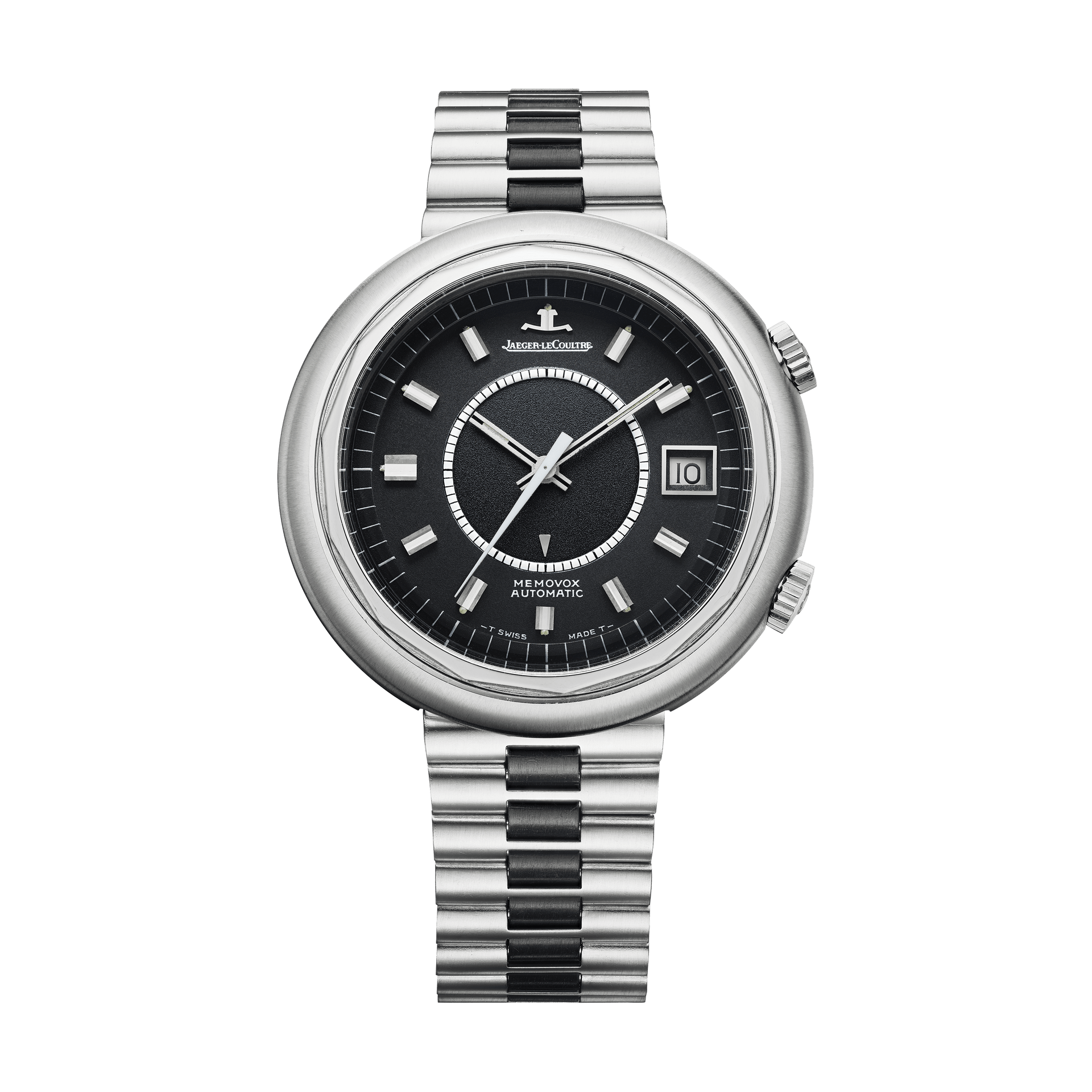 Jaeger-LeCoultre THE COLLECTIBLES Memovox Snowdrop 43 mm Black Dial St
