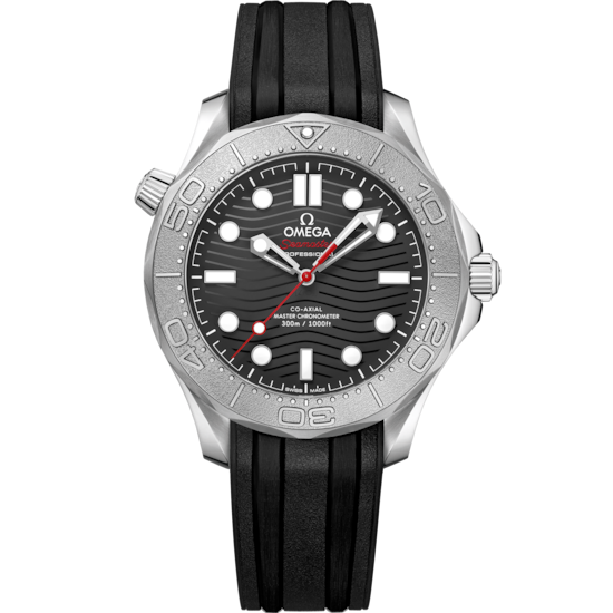 Omega Seamaster Diver 300M 42 mm Black Dial Stainless Steel Strap 210.32.42.20.01.002 - WATCHXNYC