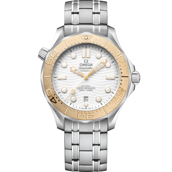 Omega Seamaster Diver 300M 42 mm White Dial Stainless Steel Bracelet 522.21.42.20.04.001 - WATCHXNYC